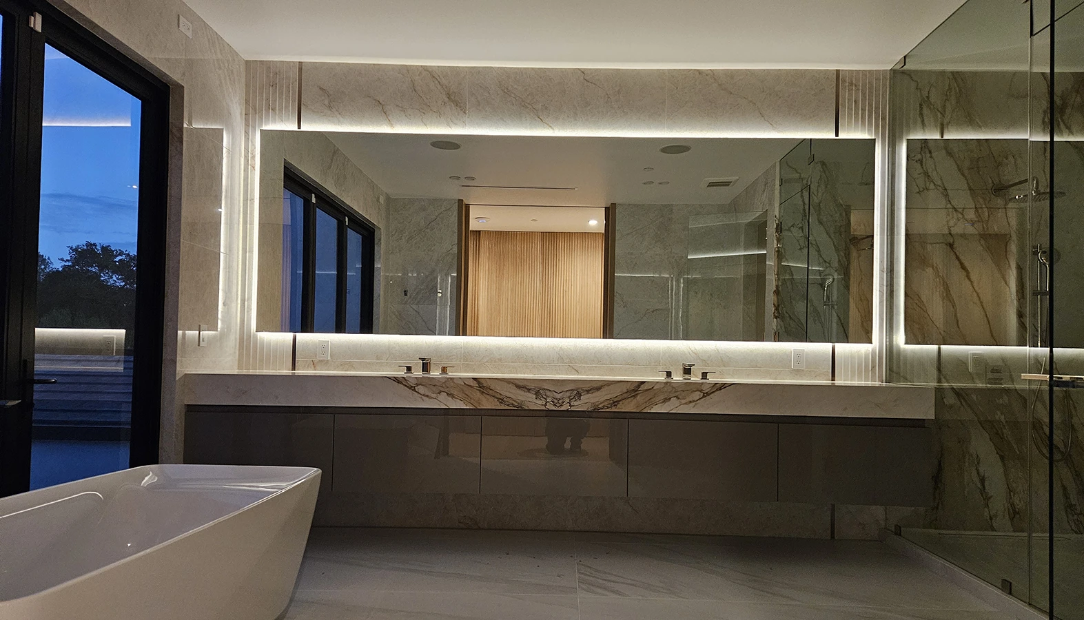 The Allure of Backlit Mirrors